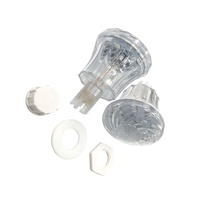 Cabujones de luz e14 rgb para entretenimiento de carnaval, luz de 60mm, con programa automático, píxel Led, AC24V