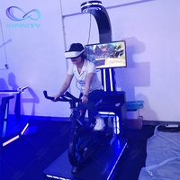 Nouveau produit simulateur d'exercice RV simulateur de vélo maison réalité virtuelle entraînement sportif équipement de gymnastique simulateur de cyclisme virtuel