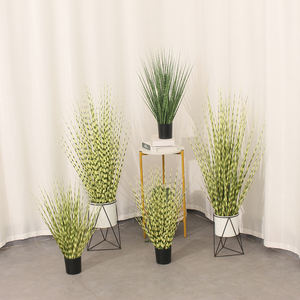 Planta de Hierba Verde en Maceta, Hoja de Simulación, Planta de Hierba, Decoración del Hogar, Fábrica de Plantas, Gran Venta, Venta Caliente - Product Image 3