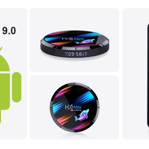 H96 X3สูงสุดกล่องทีวีแอนดรอยด์อัจฉริยะ WiFi + AC แอนดรอยด์9.0เครื่องเล่นสื่อความละเอียด8K Amlogic S905x3นำเสนอ ODM & บริการ OEM - Product Image 4