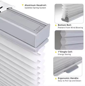 SAMADHI amélioré Eco tissu lumière filtrage fenêtre nid d'abeille stores sans fil haut bas bas bas bas nuances cellulaires - Product Image 5