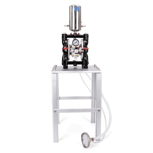 Bomba de diafragma de aluminio accionada por aire para pintura - Product Image 1