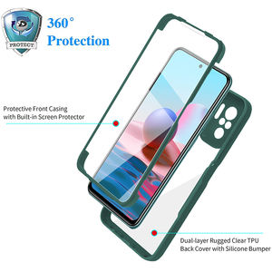Funda de protección completa 360 <span class=keywords><strong>para</strong></span> Xiaomi <span class=keywords><strong>Redmi</strong></span> Note 13 Pro 12 11T 9T 9A 9C Pro Lite, <span class=keywords><strong>Fundas</strong></span> a prueba de golpes <span class=keywords><strong>para</strong></span> POCO X5 M3 F3 X4 Pro - Product Image 3