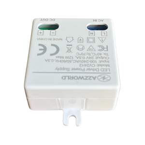 Mini transformateur d'alimentation 24V 12W 0.5A pour bande LED 45X40X20mm, pilote LED, catégorie de produit - Product Image 3