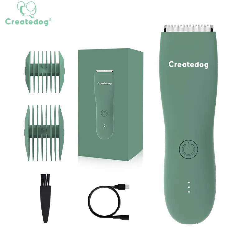 Hair Whole Body Waterproof Cut Professional T-shape Hair Cutting Clipper Barber Carving Retro Cordless Trimmer