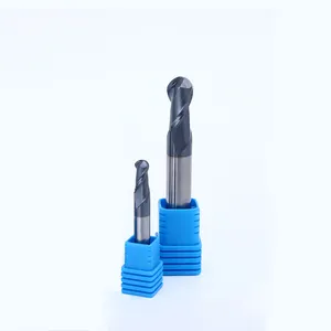 Factory Price Fresas Cnc Ball End Mill HRC45 milling cutter for Sheet metal