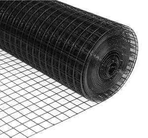 19-Gauge Vinyl PVC bọc thép 1/2inx36inx100ft gà dây hàng rào đen hàn dây lưới cho trang trại sử dụng đồng bằng dệt cắt kích thước - Product Image 1