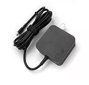 Adaptador de CA Portátil USB C de 65 W, Cable de 5.75 Pies, Compatible con SCP PD 3.0, Universal para MacBook, Dell, HP, <span class=keywords><strong>Lenovo</strong></span>, <span class=keywords><strong>Cargador</strong></span> de Laptop Tipo C de 65 W - Product Image 1
