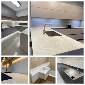Machine de découpe CNC 5 axes pour pierre granitique avec caméra et moteur de nesting, gérant tous les processus de comptoirs, de la découpe au profilage - Product Image 4