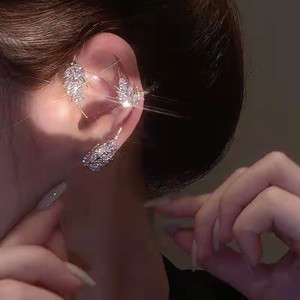 Ins fashion – boucles d'oreilles en forme de papillon, plume, étoile, lune, clip d'<span class=keywords><strong>oreille</strong></span> pour femme, or et argent, <span class=keywords><strong>faux</strong></span> <span class=keywords><strong>cartilage</strong></span> non percé, bijoux de mariage - Product Image 2