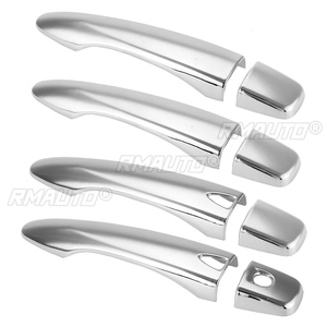 Juego de 8 Cubiertas para Manijas de Puerta Exterior de Coche para Nissan X-Trail, Qashqai, Rogue 2014 2015 2016 2017, Accesorios para Coche, Adhesivos - Product Image 3