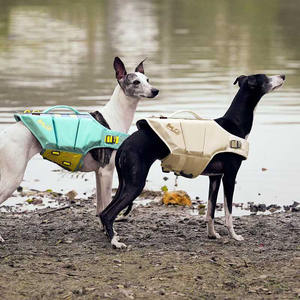 Giubbotto di salvataggio per cani in Nylon leggero stile moderno per il tempo libero impermeabile e lavabile comodo e pieghevole - Product Image 3