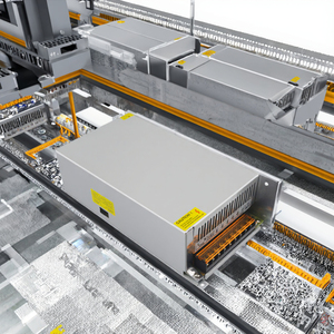 หม้อแปลงไฟฟ้า LED อุตสาหกรรม ACDC 30A 12V 600W จากโรงงานโดยตรง 110V-220V IP20 สำหรับใช้งานภายในอาคาร จ่ายไฟแบบขาออกเดี่ยว รับประกัน 2 ปี - Product Image 3