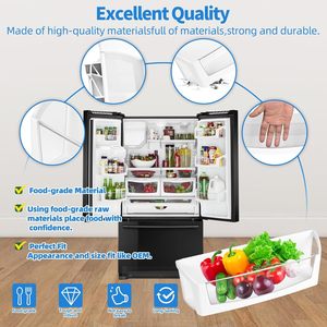 Estante <span class=keywords><strong>para</strong></span> Puerta de Refrigerador WPW10212139, Compartimento Izquierdo, Compatible con Refrigeradores Maytag y <span class=keywords><strong>Whirlpool</strong></span>, Reemplaza W10212139 - Product Image 5