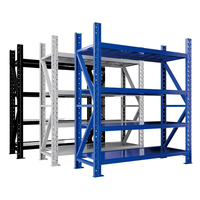 Étagères de stockage de palettes en métal robustes Mracking, capacité de 1000 kg/2000 kg/3000 kg par niveau, rayonnage industriel pour palettes