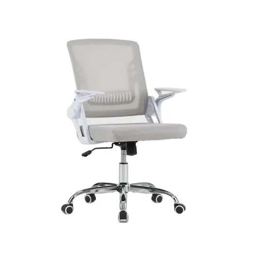 Home Office Breathable Mesh Computer Chair With Footrest Swivel Desk Chair Ergonomic Recliner Office Chair