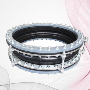 ยางกันสั่นสะเทือนชนิดข้อต่อ DIN ANSI BS ISO JIS ฯลฯ ข้อต่อยางแบบยืดหยุ่นกันสั่นสะเทือน Dn150 ยางกันกระแทกแบบขยายตัว - Product Image 2