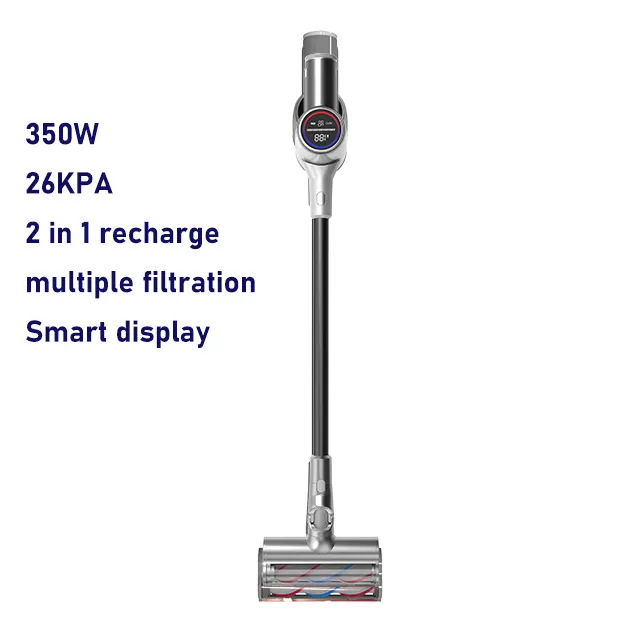 Factory Handheld Stick Vacuum Cleaner With Dust Sensor Auto Mode HEPA Cyclone Wireless Vacuum Cleaner