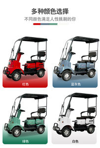 2025 nouveau scooter électrique à quatre roues à frein intelligent Minibus M3 avec une capacité de charge de 300kg 20 km/h de vitesse 6 à 8 heures de temps de charge - Product Image 5