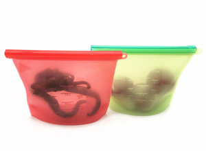 Fresh <b>Fridge</b> Food Preservation Bag, Reusable Silicone Food <b>Storage</b> Bag - Product Image 4