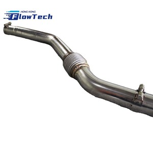 Système d'échappement Valvetronic en acier inoxydable haute performance avec soupapes et double sortie pour Jaguar XE 2.0T - Product Image 5