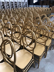 <span class=keywords><strong>Silla</strong></span> Phoenix de Lujo con Acabado Dorado, Apilable, Moderna, para Alquiler en Eventos, Bodas, Banquetes, Catering al Aire Libre - Product Image 4