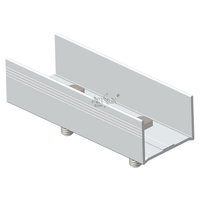 ARTSIGN Aluminium 59 #   Rail de montage solaire multi-scénarios universel pour l'installation de panneaux solaires sur toit et au sol
