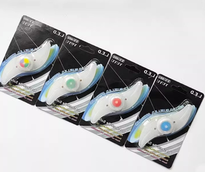 Dalanhuwi đèn LED cảnh báo an toàn nhiều màu sắc siêu sáng Đèn Nan Hoa bánh xe đạp đèn trang trí khung sau chống nước ABS + PC - Product Image 6