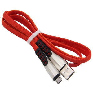 <span class=keywords><strong>Cordon</strong></span> de chargeur USB en alliage de Zinc 1M pour <span class=keywords><strong>iPhone</strong></span> 13 12 11 Pro Max XS XR X 8 7 6 14 Plus câble de données de charge rapide - Product Image 3