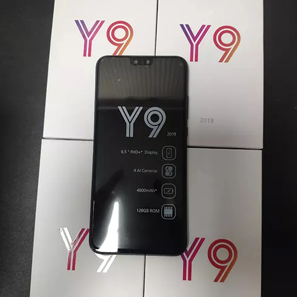 Original second hand mobile phone For Huawei Y9 2019 128GB used 3G 4G smartphone Android Y6 Y7 Y9 2018 Prime used phones