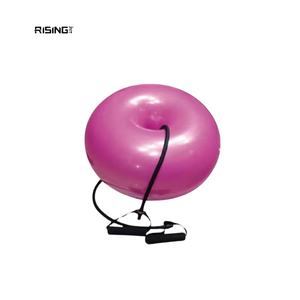 Balle <span class=keywords><strong>de</strong></span> beignet en PVC <span class=keywords><strong>de</strong></span> machine <span class=keywords><strong>de</strong></span> gymnastique personnalisée Rising Fitness <span class=keywords><strong>avec</strong></span> extenseur Produit <span class=keywords><strong>de</strong></span> <span class=keywords><strong>sport</strong></span> et <span class=keywords><strong>de</strong></span> divertissement - Product Image 1