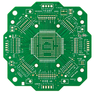 PCBA personnalisé pour contrôleur de robot industriel, carte de circuit imprimé multicouche SMT DIP, assemblage RoHS FR4, circuit de contrôle d'impédance