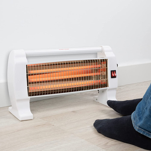 Radiateurs infrarouges à quartz portables sur pied, électriques, 3 tubes, 1200W, avec approbation CE CB RoHS, pour réchauffer les <span class=keywords><strong>pieds</strong></span> - Product Image 1