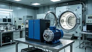 China Factory HARDBO Hospitals Medical Centers Low-vibration Low-noise Stainless Steel PM VSD Screw <b>Vacuum</b> <b>Pumps</b> 1 Year - Product Image 5