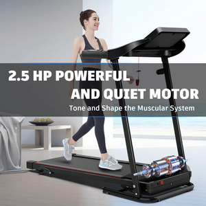 2.5 Folding Home with 12 Presets 7.5 Mph Range LED Display Black - Product Image 6