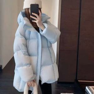 Chaqueta Acolchada Extra Grande con Capucha Desmontable para Mujer, Ligera y Cálida, 2025 |   Personalizable - Product Image 4