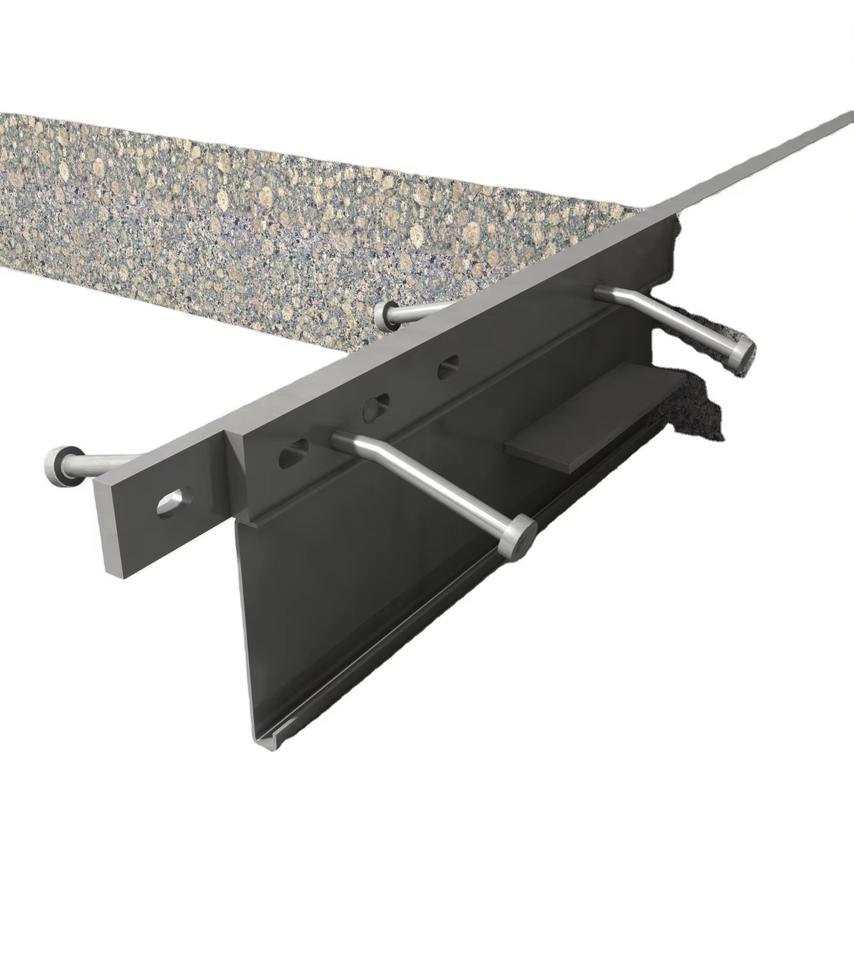 Steel Armored Floor Expansion Joint System Leave in Place Formwork Edge ...