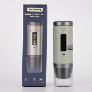 Factory Custom <b>Coffee</b> Maker 3-in-1 20 Bar Digital <b>Coffee</b> <b>Machine</b> Stainless Steel Capsule Ground <b>Coffee</b> Portable Espresso Maker - Product Image 1