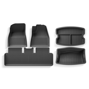 Tapis de sol TPE moulé par injection adapté au 25 casque droit Nouveau <span class=keywords><strong>Tesla</strong></span> <span class=keywords><strong>Model</strong></span> 3 Cars <span class=keywords><strong>Business</strong></span> Car Rug Design - Product Image 1