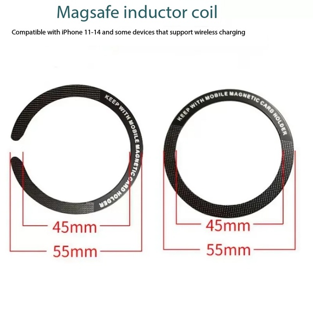 High Quality Magsafe Strong Permanent Phone Holder Mobile Phone Cases Magsafe Magnetic Ring Magnet N52 Ndfeb Magnet Magsafe Ring
