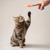 Gant de massage pour chat en plastique, pour le toilettage et le jeu apaisant des chatons de 0 à 3 mois, vente en gros