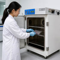 Incubateur à cellule de dioxyde de carbone de type XINYUE HWJ/HAJ : Durable, affichage numérique avec capteur de CO2, revêtement intérieur en acier inoxydable 304.
