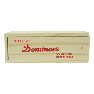 Offre Spéciale Imprimé <span class=keywords><strong>Personnalisé</strong></span> En Bois <span class=keywords><strong>Domino</strong></span> Double Six Jeu Ensemble Pour La Vente En Gros D'usine - Product Image 6