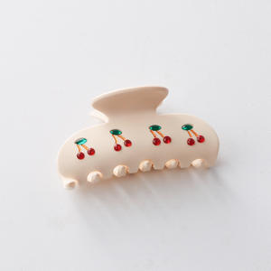 Nuovo dolce pinza ciliegio dolce e giocoso artiglio Clip posteriore dei capelli di squalo denti fermaglio per la femmina - Product Image 3