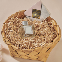 Papier de soie froissé à prix d'usine, remplissage de boîte cadeau pour parfum et bijoux, décoration, confettis en raphia irisé