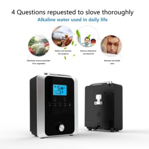 Máy lọc nước kiềm thương mại cao cấp <span class=keywords><strong>2025</strong></span>, độ pH 3.5-11, máy tạo ion công nghiệp, máy tạo nước hydro, vỏ nhựa, làm lạnh bằng pin, sử dụng ngoài trời - Product Image 5