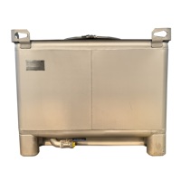 Conteneur à lait IBC en acier inoxydable de qualité alimentaire Wanlong, capacité de 1000 L, conception empilable