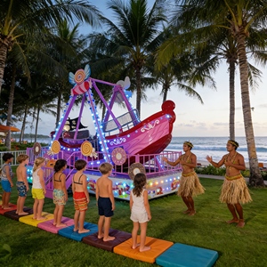 Attractions pour enfants écologiques et non toxiques, <span class=keywords><strong>bateau</strong></span> <span class=keywords><strong>pirate</strong></span> en plein air pour parc d'attractions en plein air - Product Image 1