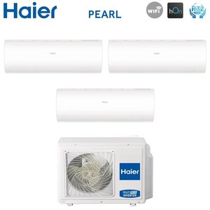 Haier Trial Split Inverter Climatiseur PEARL Series 9 + 9 + 12 avec 3U55S2SR5FA R-32 Wi-Fi intégré 9000 + 9000 + 12000 - Product Image 4