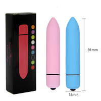 Großhandel Mini-Bullet-Vibrator Stark 10-Gang USB-Betrieben G-Punkt und Vaginal Sexspielzeug für Frauen